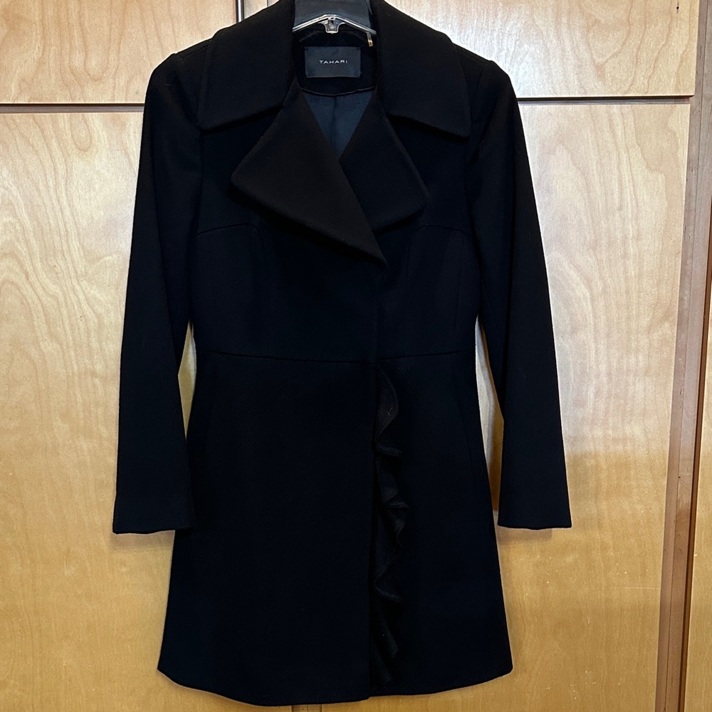Tahari wool coat